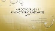 Narcotic Drugs and Psychotropic Substances Act 1988