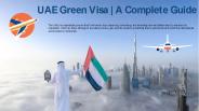 UAE Green Visa | A Complete Guide