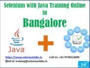 Selenium with Java Training Course in Bangalore
