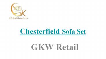 Chesterfield Sofa Set Online| L Shaped Chesterfield Sofa Set | Furniture Online