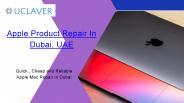 Apple Repair Dubai | Apple Repair Service Center Dubai, UAE