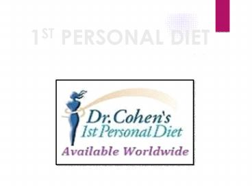 Blood test diet is wrapped in your food