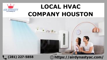 Local HVAC Company Houston | Best HVAC Services
