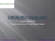 Churches Email List