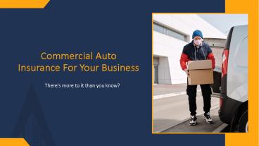 Best commercial auto insurance