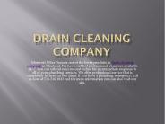 Drain Cleaning Company