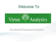 Enrollment Management System | Virtue Analytics