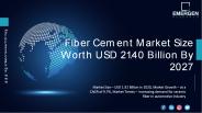 Fiber Cement Market