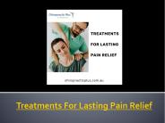 Choose Chiropractor For Treatments For Lasting Pain Relief