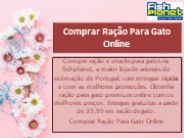 Comprar Ração Para Gato Online
