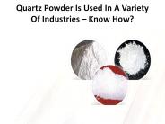 Quartz list of typical application