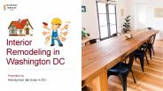 Interior Remodeling in Washington DC
