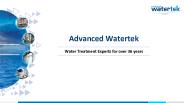 Water Treatment Companies | Advanced Watertek | Dubai | UAE