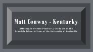 Matt Conway (Kentucky) - Highly Dedicated Professional