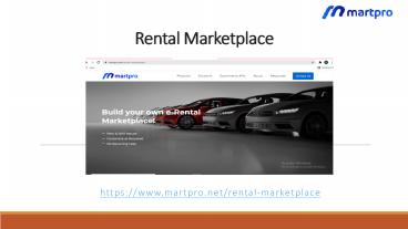 Rental Marketplace