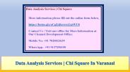 Data Analysis Services | Chi Square In Varanasi