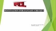 Fantasy Cricket League