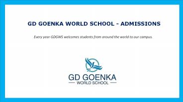 GD Goenka World School (1)