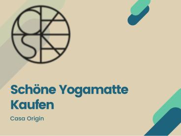 Schöne Yogamatte Kaufen