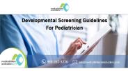 Developmental Screening Guidelines for Pediatrician
