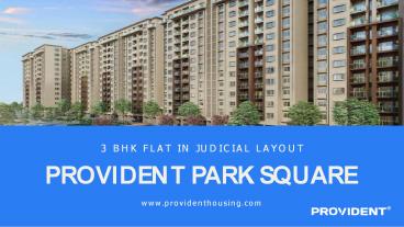 3 Bhk Flat in Judicial Layout
