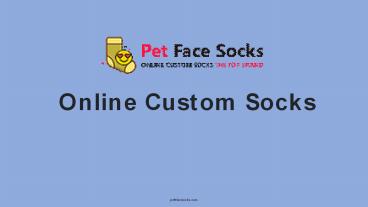 Custom Printed Pet Face Prints | Pet Face Socks