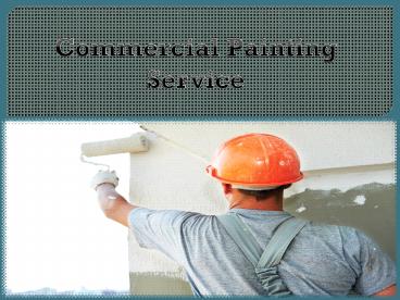 Commercial Painting Service