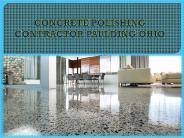 CONCRETE  POLISHING CONTRACTOR  PAULDING  OHIO