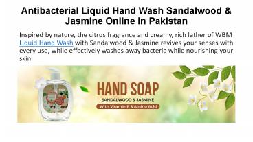 Antibacterial Liquid Hand Wash Sandalwood & Jasmine Online in Pakistan