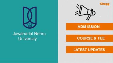 Jawaharlal Nehru University