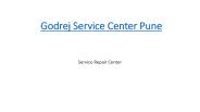 Godrej Washing Machine Service Center Pune
