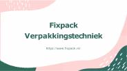Fixpack Verpakkingstechniek