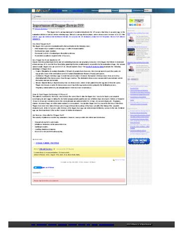 Importance of Trigger Shot in IVF