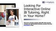 Best IB tutors from USA, Canada & Europe