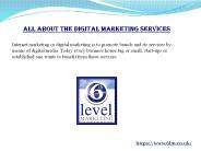All about the Digital Marketing Services