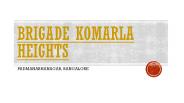 Brigade Komarla pre launch offer price