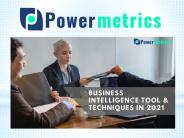 Overview of business intelligence tool and analytics in 2021