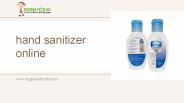 hand sanitizer Online