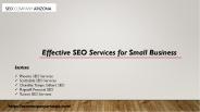 Get Effective SEO Results with SEO Company Arizona
