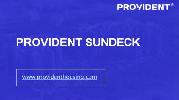 2 BHK apartments in kengeri-sundeck