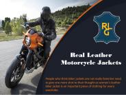 Real Leather Motorcycle Jackets