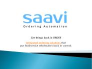 Best Free Simple Mobile Ordering Software App | SAAVI