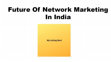 Top 10 network marketing companies in india
