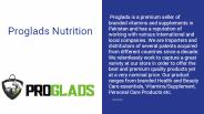 Proglads Nutrition | Multivitamins& Supplements store