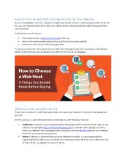 How To Find Secure Domain & Web Hosting Services