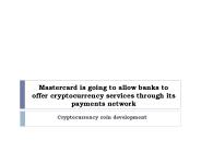 Cryptocurrency Coin Development Services