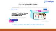 Grocery MarketPlace