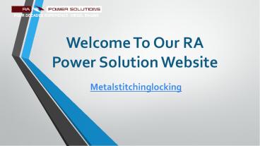 Metal lock crack repair process in Gurgaon