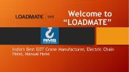 Overhead Travelling Crane Design | Loadmate.in
