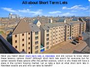 All about Short Term Lets